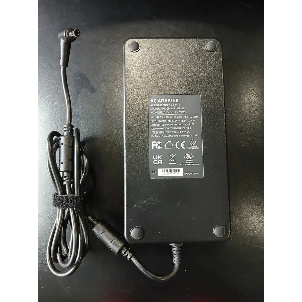 AC Adapter. 230 Watts. ADP195118T fit for Asus laptops. No Charger.